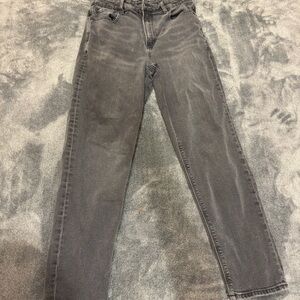 American Eagle Outfitters Charcoal Straight Jeans